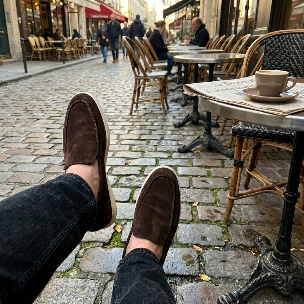 PRACTS Suede Loafers FR