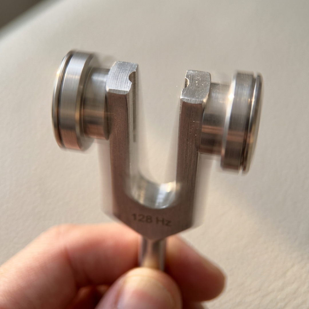 PRACTS Diapason Thérapeutique à Résonance 128 Hz-FR